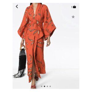 NWT- Johanna Ortiz Red Caoba Soul Quest Kimono size M